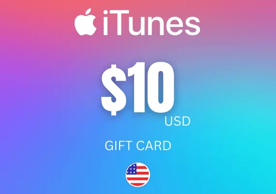 Tarjeta iTunes de $10 USA - Apple Gift Card digital