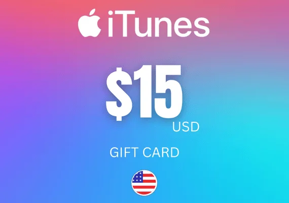 Tarjeta iTunes Gift Card USA $15 para comprar música en iTunes Store