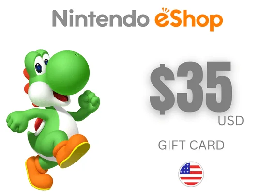 Gift Card Nintendo eShop $35 dólares USA código digital entrega inmediata