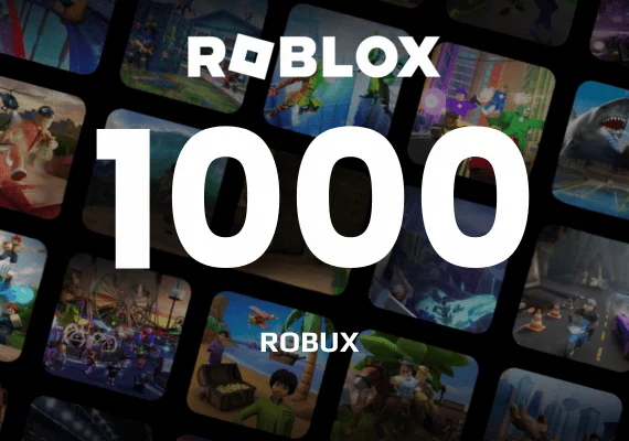 Gift Card Roblox 1000 Robux código digital