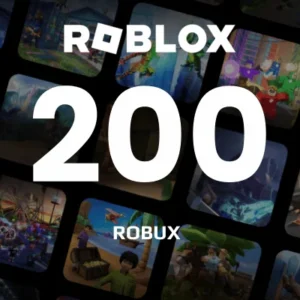 Gift Card Roblox 200 Robux código digital