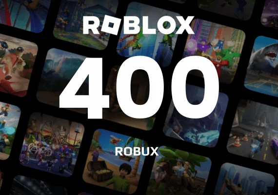 Gift Card Roblox 400 Robux código digital