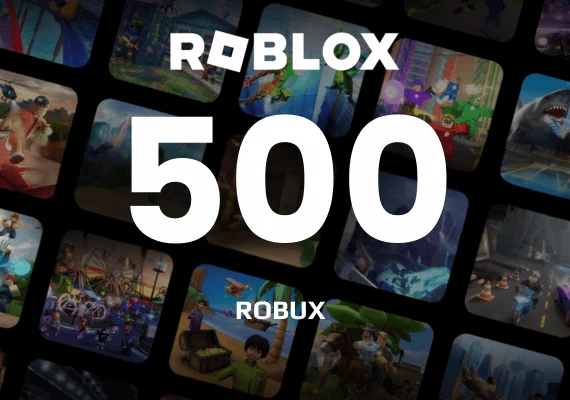 Gift Card Roblox 500 Robux código digital