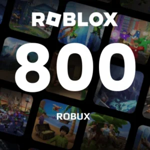 Gift Card Roblox 800 Robux código digital