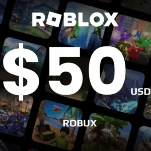 Roblox Gift Card $50 USD global - Código digital