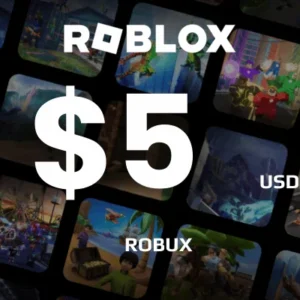 Roblox Gift Card $5 USD global - Código digital