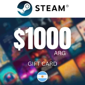 Steam Wallet 1000 ARS Argentina