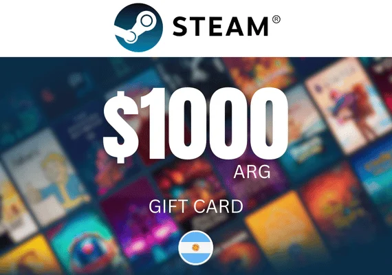 Steam Wallet 1000 ARS Argentina