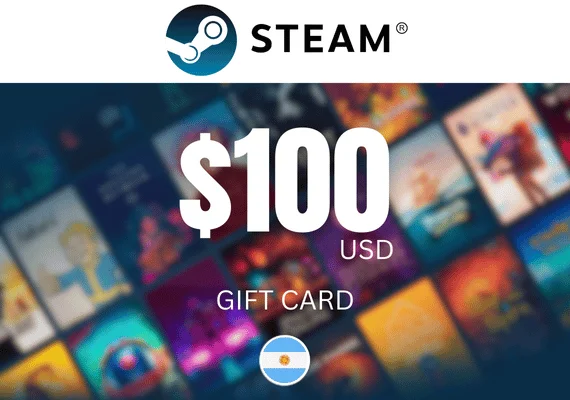 Steam Wallet 100 USD Argentina