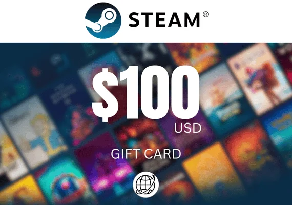 Steam Wallet Global 100 USD Chile