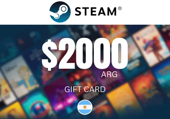 Steam Wallet 2000 ARS Argentina