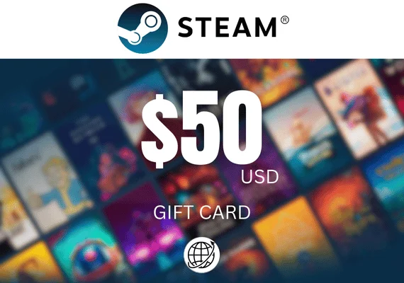 Steam Wallet Global 50 USD Chile