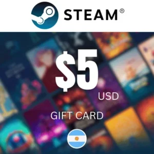 Steam Wallet 5 USD Argentina