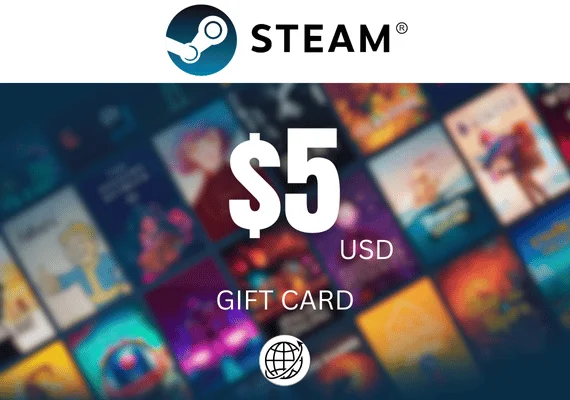 Steam Wallet Global 5 USD Chile