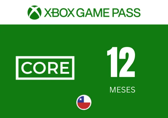 Xbox Game Pass Core 12 Meses código digital Chile