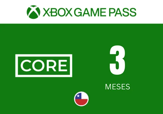Xbox Game Pass Core 3 Meses Chile - Código digital