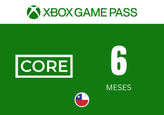 Xbox Game Pass Core 6 Meses Chile - Código digital