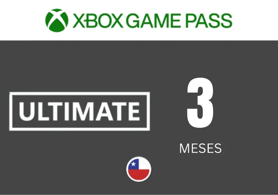 Xbox Game Pass Ultimate 3 Meses Chile - Código digital