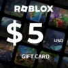 Roblox Gift Card $5 USD