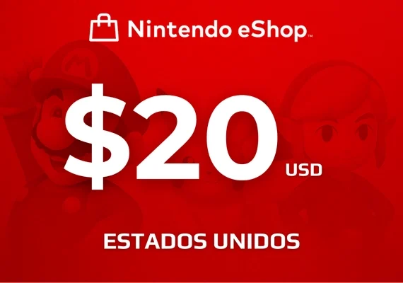nintendo gift card 20 usa nintendo gift card 20 usa